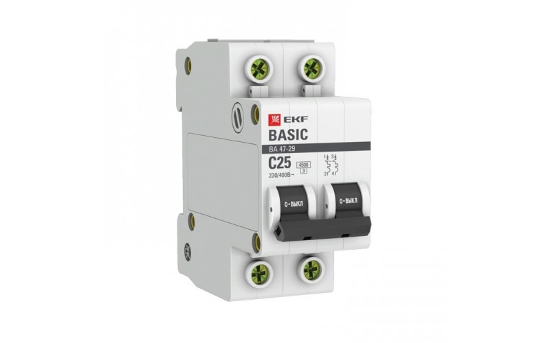 Выключатель авт.ВА 47-29 2,5А/1П