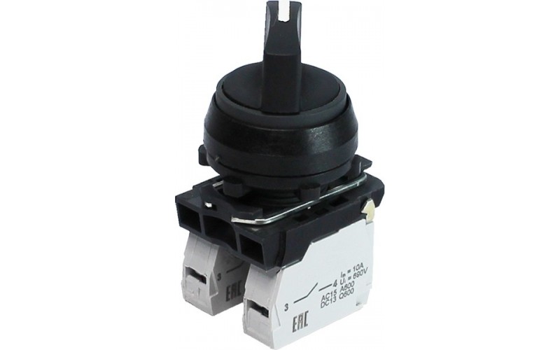 Переключатель ПЕ-011 исп.2 У3 1з+1р 2пол. 45 гр. 660V