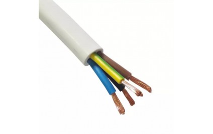 Провод ПВС-ТS 4х6 +1х6 бел (РБ)…