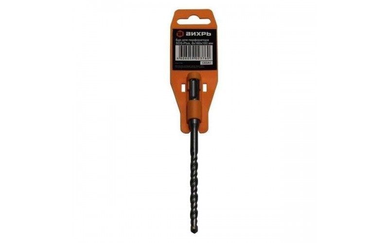 Бур SDS-Plus 8х160х100 Вихрь 73/10/7/4 по бетону (531393)