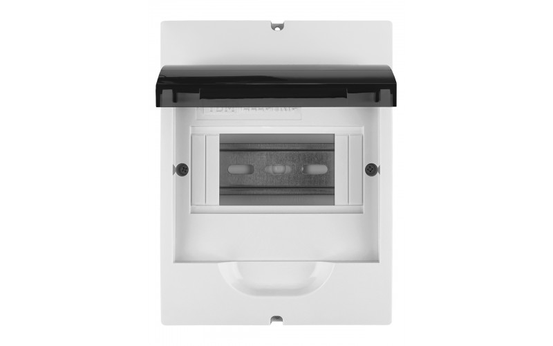 Бокс ЩРН-П-6 навесной пластик белый дымчатая дверца без шин IP41 TDM SQ0901-0071