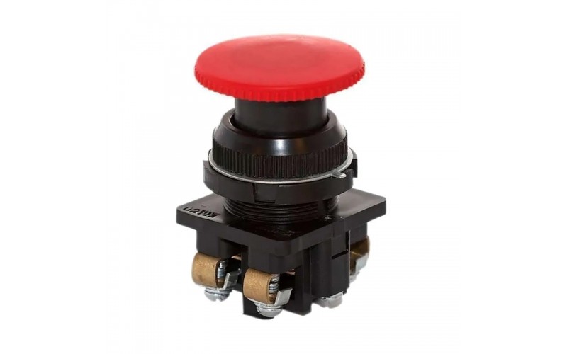 Кнопка КЕ-021 исп.2 "Стоп" кр.гриб.