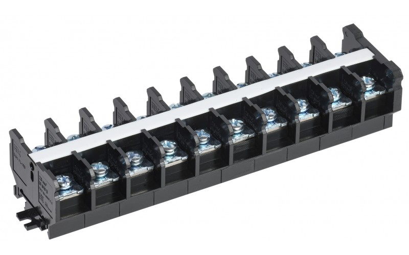 Блок зажимов БЗН TK-060 10кв.мм 60А на DIN-рейку 10 пар ИЭК YZN43-10-010-K02 (1309514)