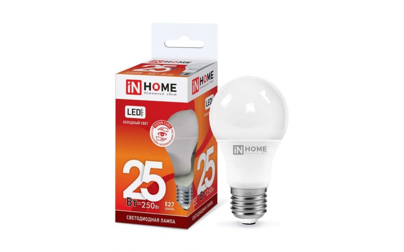 Лампа IN HOME LED-A70-VC 25Вт 230В E27 6500К 2000лм