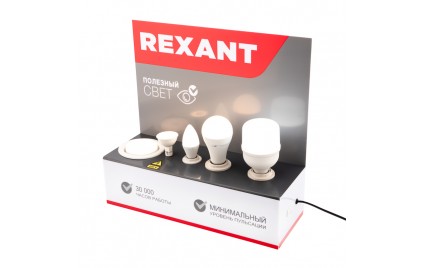 Демо-тестер для проверки ламп, напр.AC 220В, шнур пит. 1.2м с выкл., Rexant 604-801