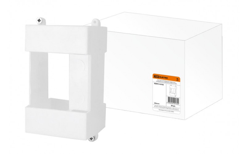 Бокс БОМ 2/3  для опломбировки модульного оборудования на DIN-рейке TDM SQ0913-0102