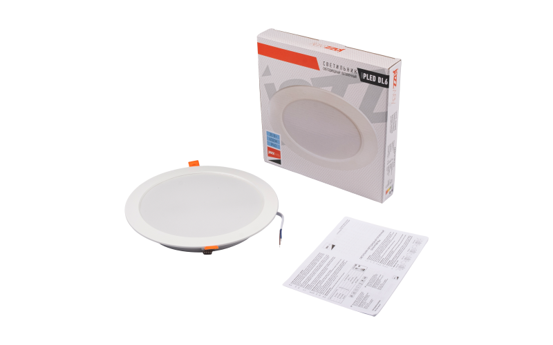 Свет. PLED DL6 20Вт 6500К WH Downlight IP40 Jazzway