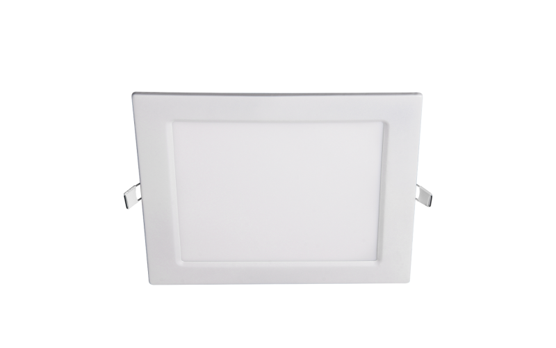 Светильник PPL-S WH 18Вт 6500К IP40 220мм ДВО встраив. ультратонкий квадрат JazzWay 5009752A  477240