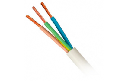 Провод ПВС 2х0,75 ГОСТ  белый TDM SQ0118-1025