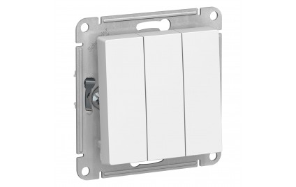 Механизм выключателя 3-кл. СП AtlasDesign 10А IP20 (сх. 1+1+1) 10AX механизм бел. SE 1240138 Механизм выключателя 3-кл. СП AtlasDesign 10А IP20 (сх. 1+1+1) 10AX механизм бел. SE 1240138