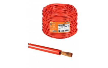 Провод ПуВнг(А)-LS 1х0,5 ГОСТ (1000м),красный TDM SQ0124-0759