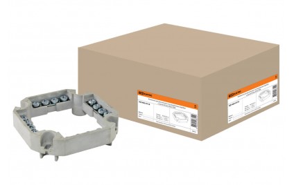 Клеммник для распаячных и установочных коробок с шагом 90мм, IP20, TDM SQ1402-0118