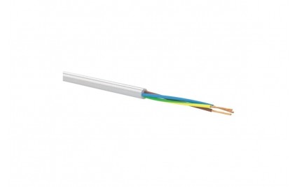 Провод ПВС 3х1,5 ГОСТ на катушке (100м) белый TDM SQ0118-0403