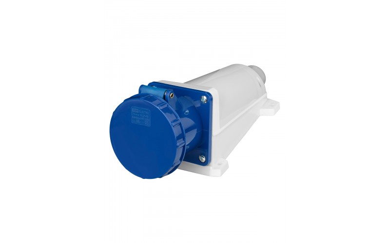 Розетка н/у 63A 220В 2P+РE (133) стационарная IP54 TDM SQ0602-0010