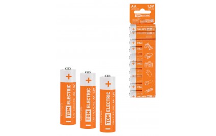 Элемент питания LR6 AA Alkaline 1,5V SC-10 TDM SQ1702-0058
