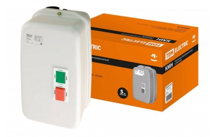 Контактор КМН49562 95А в оболочке Ue=220В/АС3 IP54 TDM SQ0709-0019