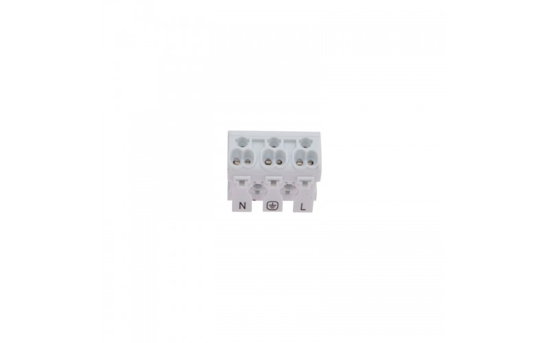 Клемма пружинная соединительная КСП 3-полюсная с монтажными ножками (уп.100шт) Rexant 07-6 Клемма пружинная соединительная КСП 3-полюсная с монтажными ножками (уп.100шт) Rexant 07-6