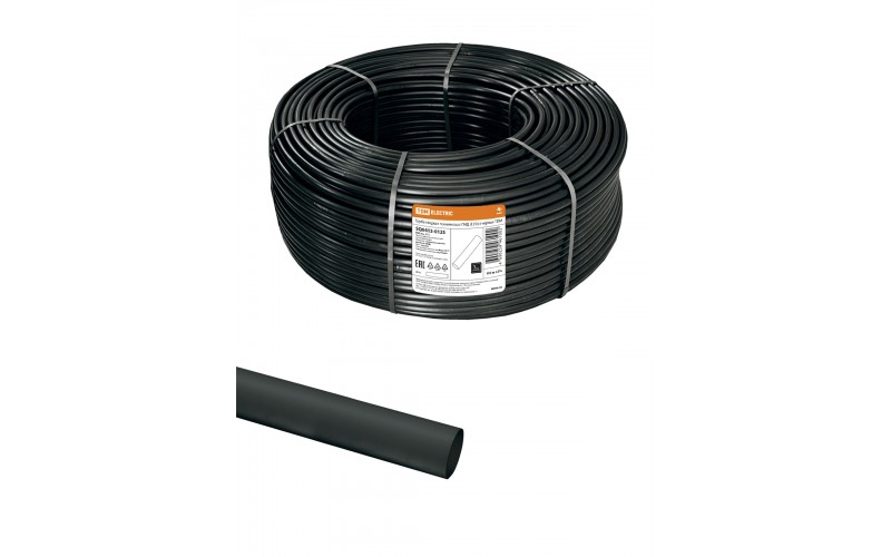 Труба гладкая техническая ПНД d 25(с) черная TDM SQ0413-0125