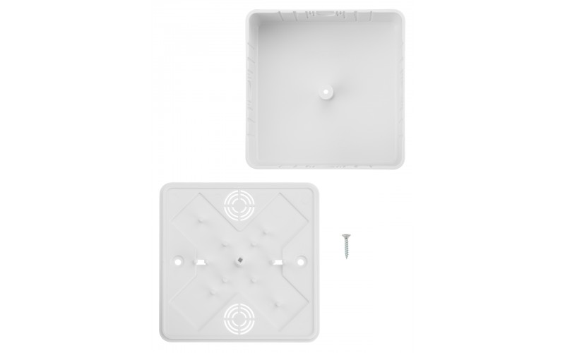 Коробка распаячная КР 100х100х44 ОП белая IP40 TDM SQ1401-0209