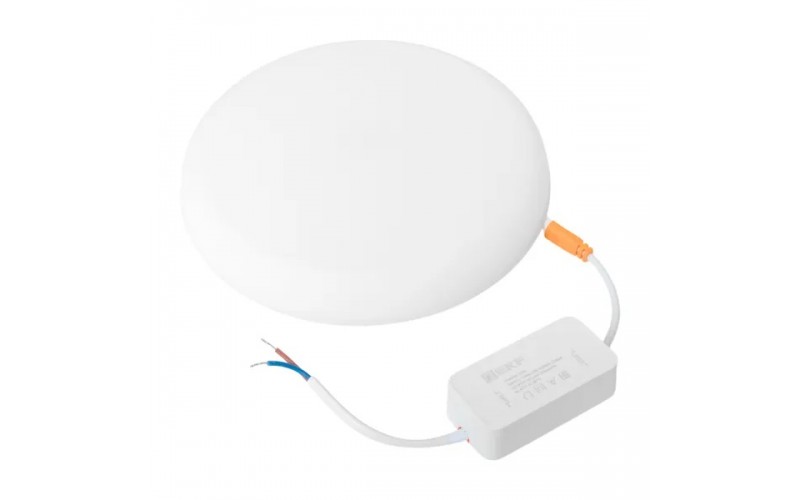 Светильник ДВО 1109 24Вт 6500К IP20 круг.170мм встр. безрамочный LUMA EKF DLL-1109-R-24-6500 1900642