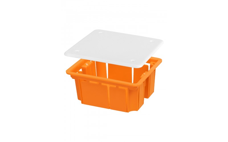 Коробка распаячная СП 92х92х40мм, крышка, IP20, инд. штрихкод, TDM SQ1402-1001