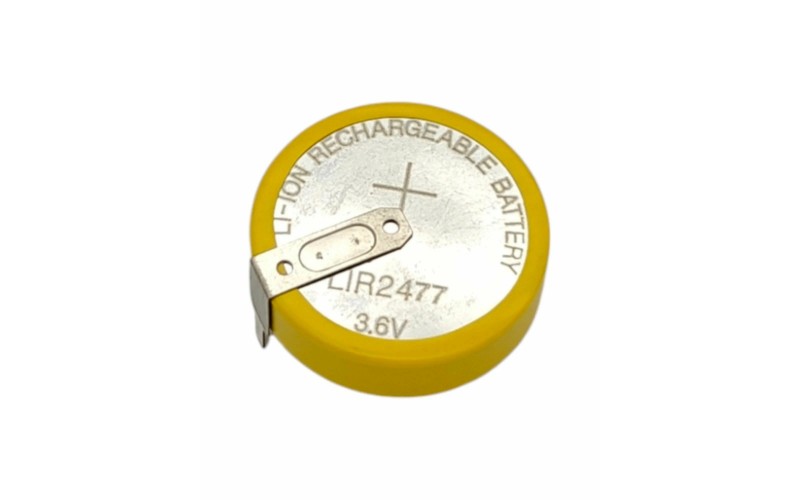 Аккумулятор 3,6V LIR2477 замена батарейки CR2477/3V