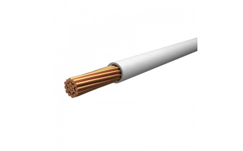 Провод ПуГВнг(А)-LS 1х10,0 ГОСТ на катушке (150м) белый TDM SQ0124-1870