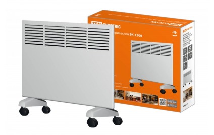 Конвектор электрический ЭК-1500 1500Вт регул. мощн. (750/1500 Вт) термостат TDM SQ2520-1202