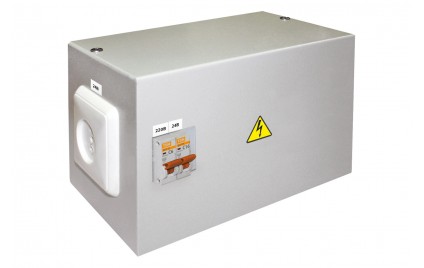 Трансформатор ЯТП 0,25 220/24 (2 автомата) IP54 TDM SQ1601-0015