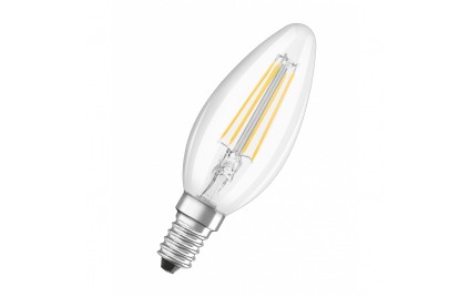 Лампа OSRAM S CLBW40 4W/827 230V E14 FIL