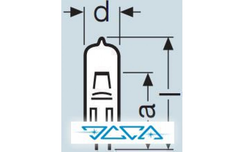 Лампа низковольтная галогенная Osram 64638 HLX