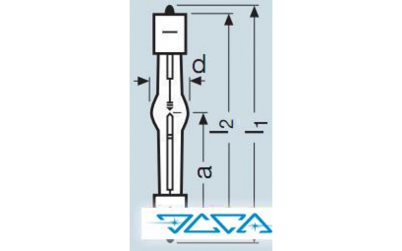 Лампа ртутная короткодуговая Osram HBO 103W/2