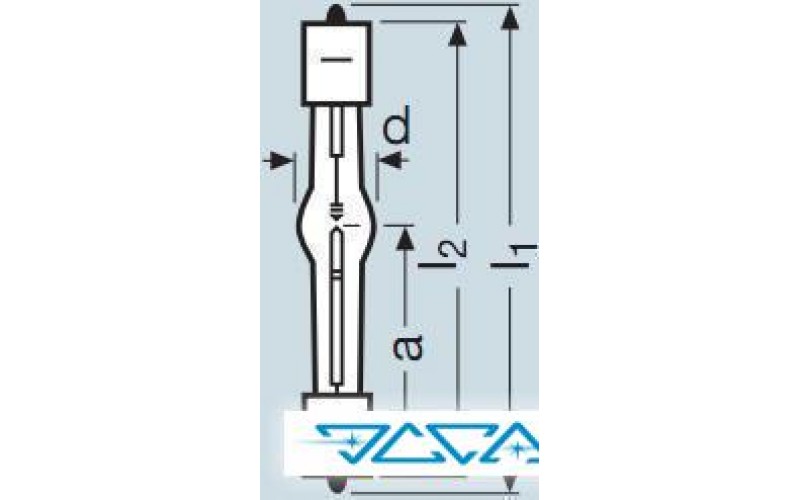 Лампа ртутная короткодуговая Osram HBO 100W/2