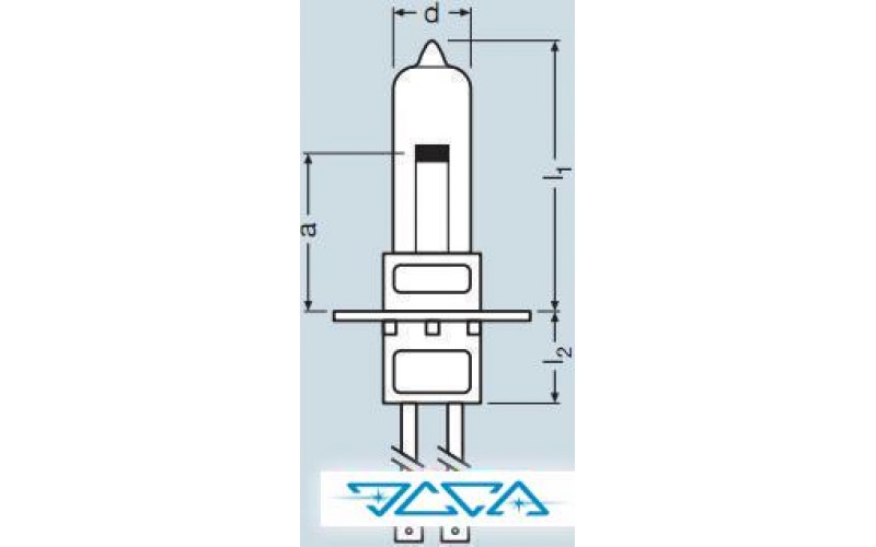 Лампа регулируемая по току галогенная Osram 64342 HLX-C 100-15