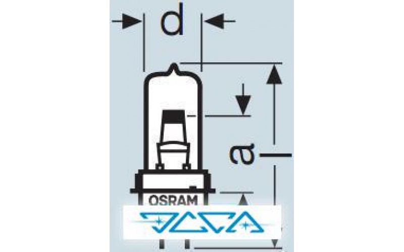 Лампа низковольтная галогенная Osram 64251 HLX