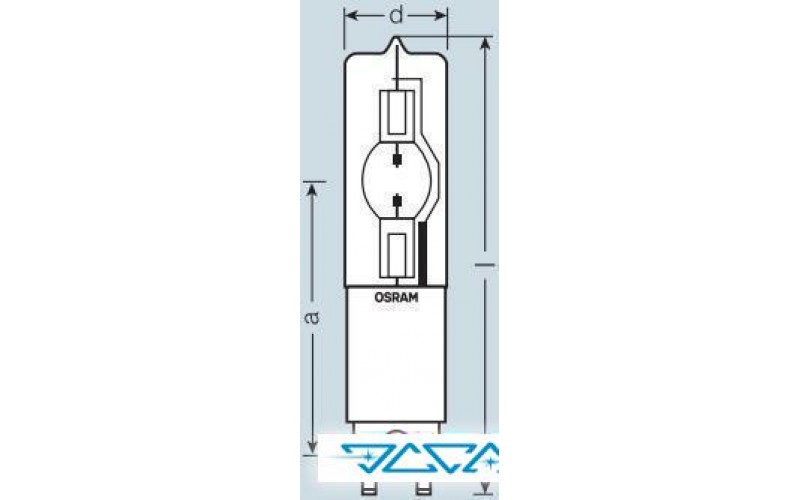 Лампа одноцокольная Osram HMI 12000W/SE XS