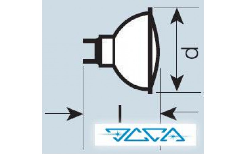 Лампа галогенная Osram 44888 WFL