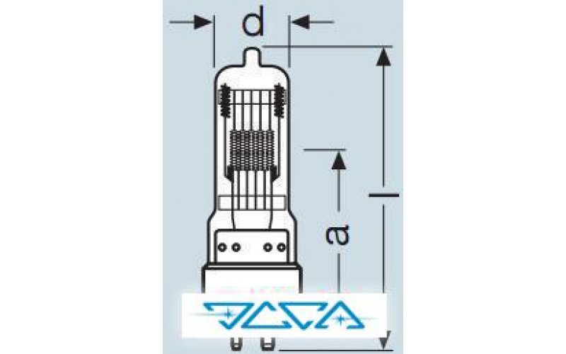 Лампа галогенная одноцокольная Osram 64717-230