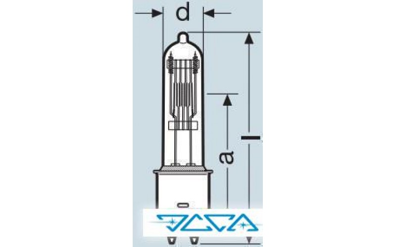 Лампа галогенная одноцокольная Osram 64716-230