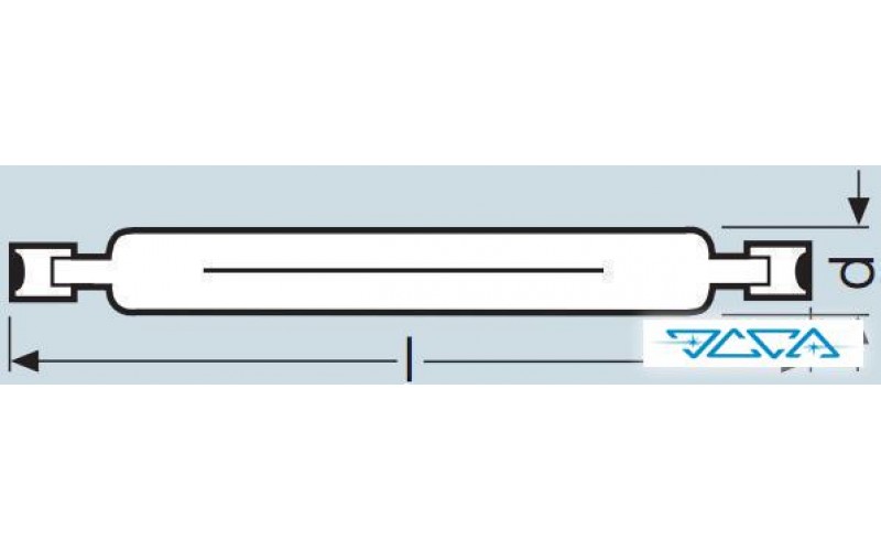 Лампа галогенная двухцокольная  J78 150Вт R7s 3000К 240В
