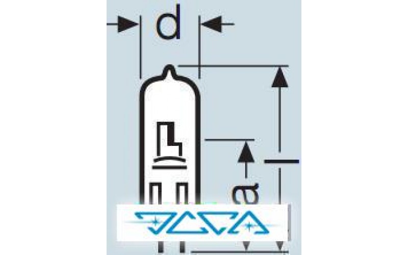 Лампа низковольтная галогенная Osram 64647