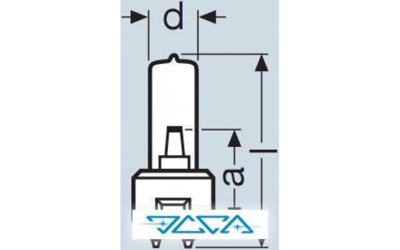 Лампа низковольтная галогенная Osram 64654 HLX