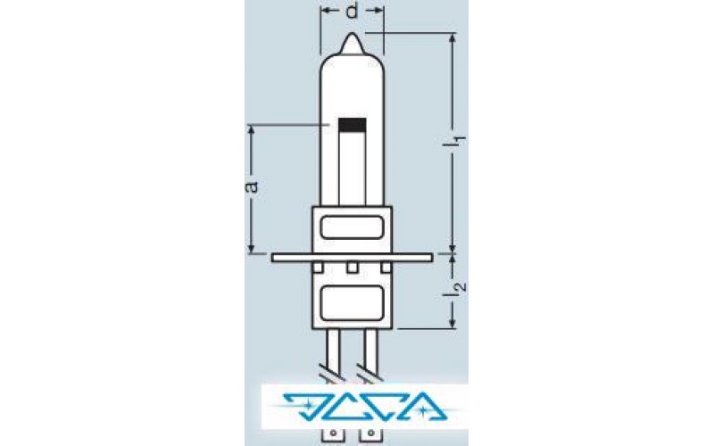 Лампа регулируемая по току галогенная Osram 64361 HLX-A 150-15