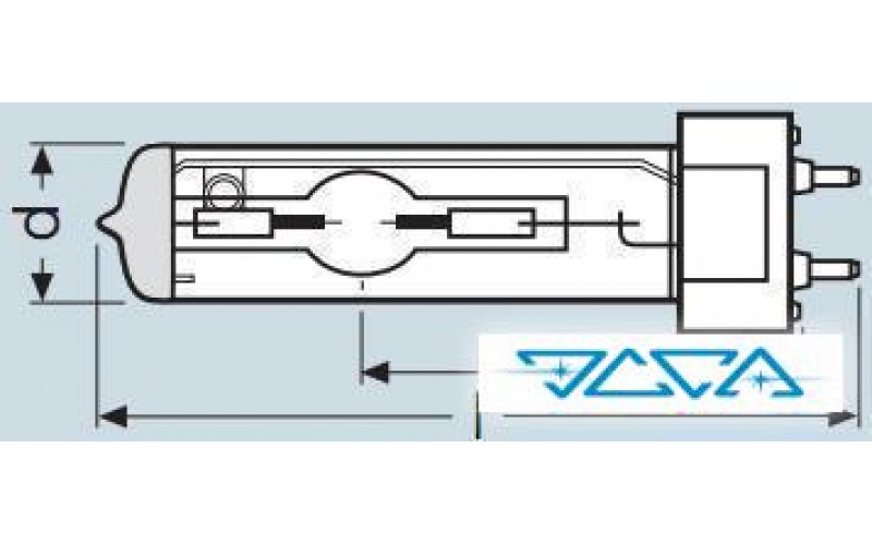 Лампа металлогалогенная Osram 4ARXS HSD 150W/70
