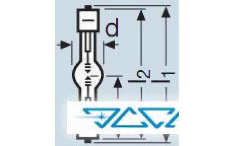 Лампа ртутная короткодуговая Osram HBO 50W/AC L1