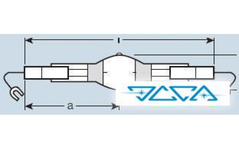 Лампа газоразрядная Osram HQI-TS 1000/NDL/S