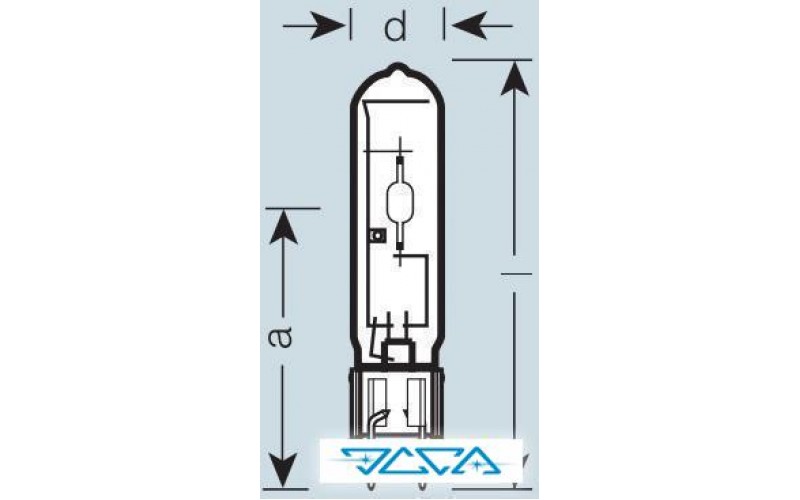 Лампа газоразрядная Osram HCI-TC 70/930 WDL PB Shoplight