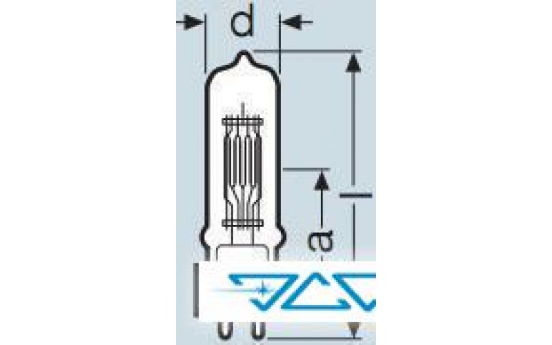 Лампа галогенная одноцокольная Osram 64670-230