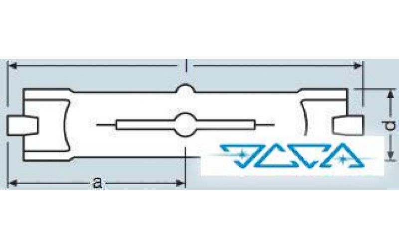 Лампа газоразрядная Osram HCI-TS 150/830 WDL PB