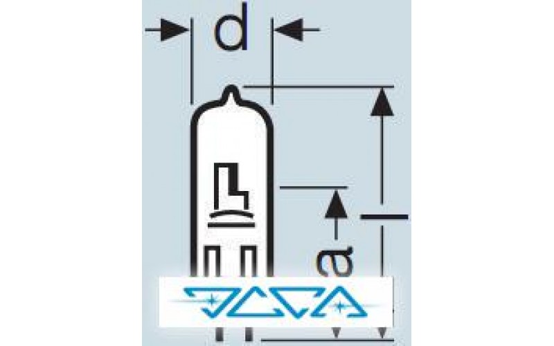 Лампа низковольтная галогенная Osram 64650